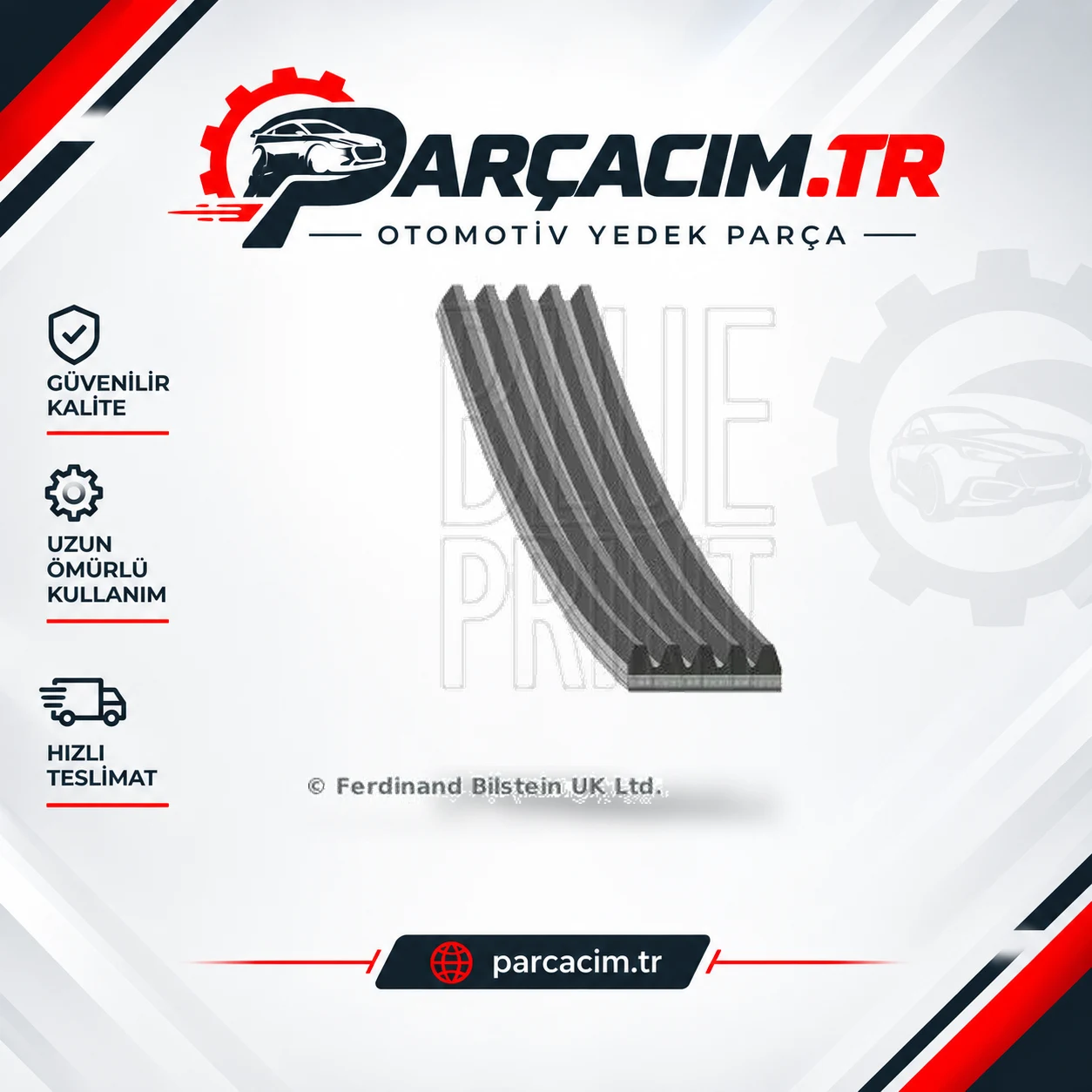 BLUE PRINT Alternatör V Kayışı 5Pk970 AD05R970