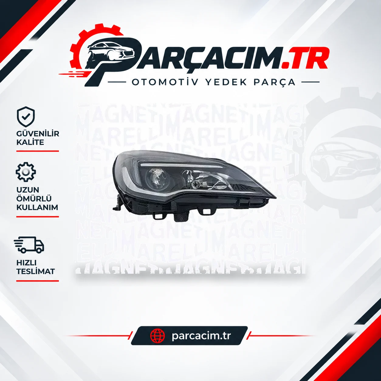 MAGNETİ MARELLİ Far Sol Halojen 719000000119