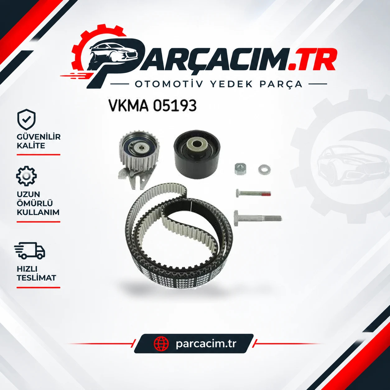 SKF Eksantrik Triger Kayış Seti VKMA05193