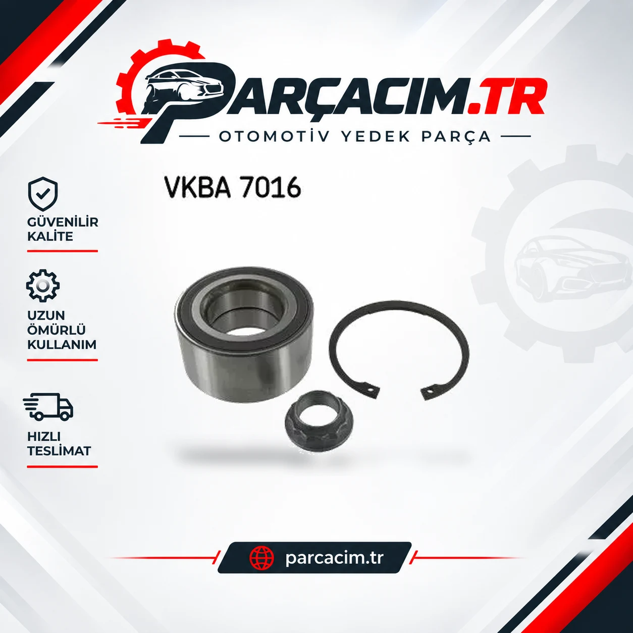 SKF Arka Aks Rulmanı VKBA7016