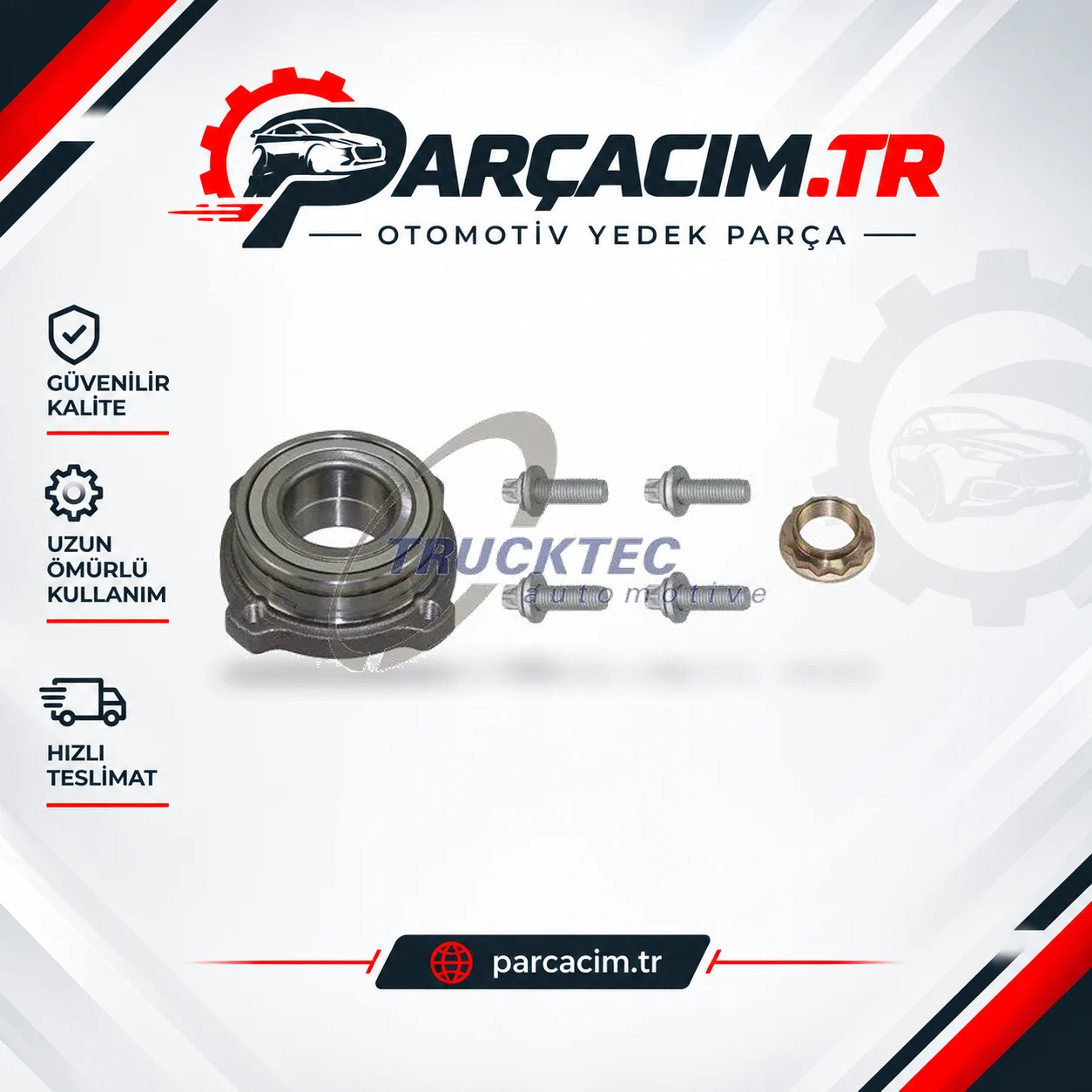 TRUCKTEC Arka Aks Rulmanı 0832099
