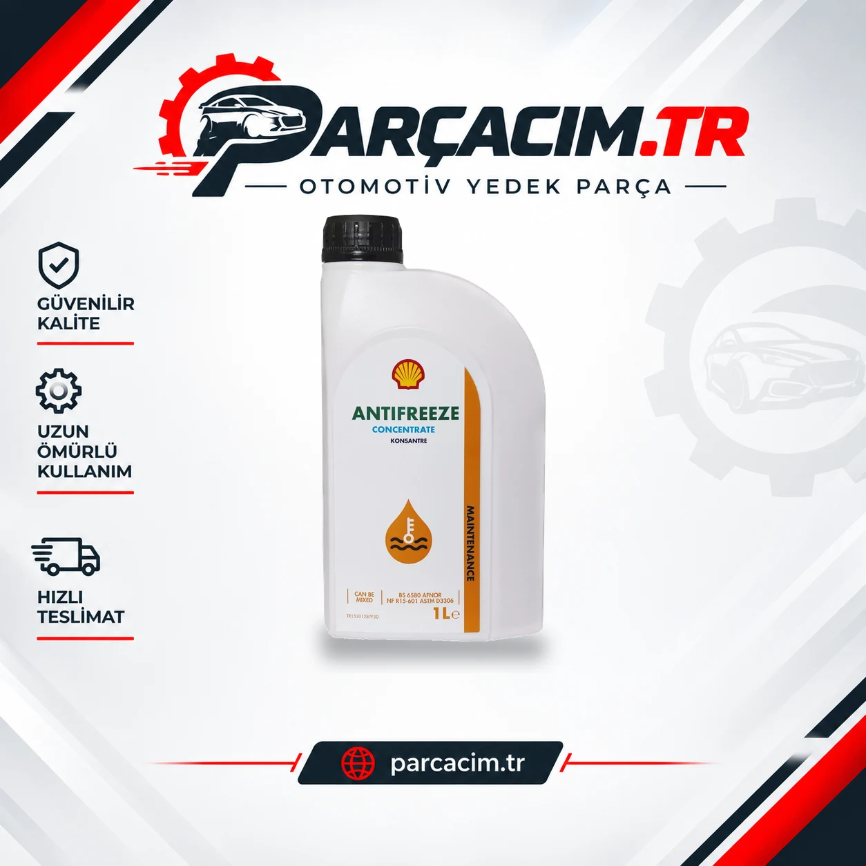 SHELL Shell Konsantre Antifriz Yeşil 1 Lt 201000006